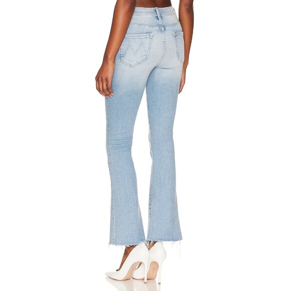 NWT Mother The Weekender Fray in California Cruiser Stretch Flare Jeans 33 - Picture 11 of 11